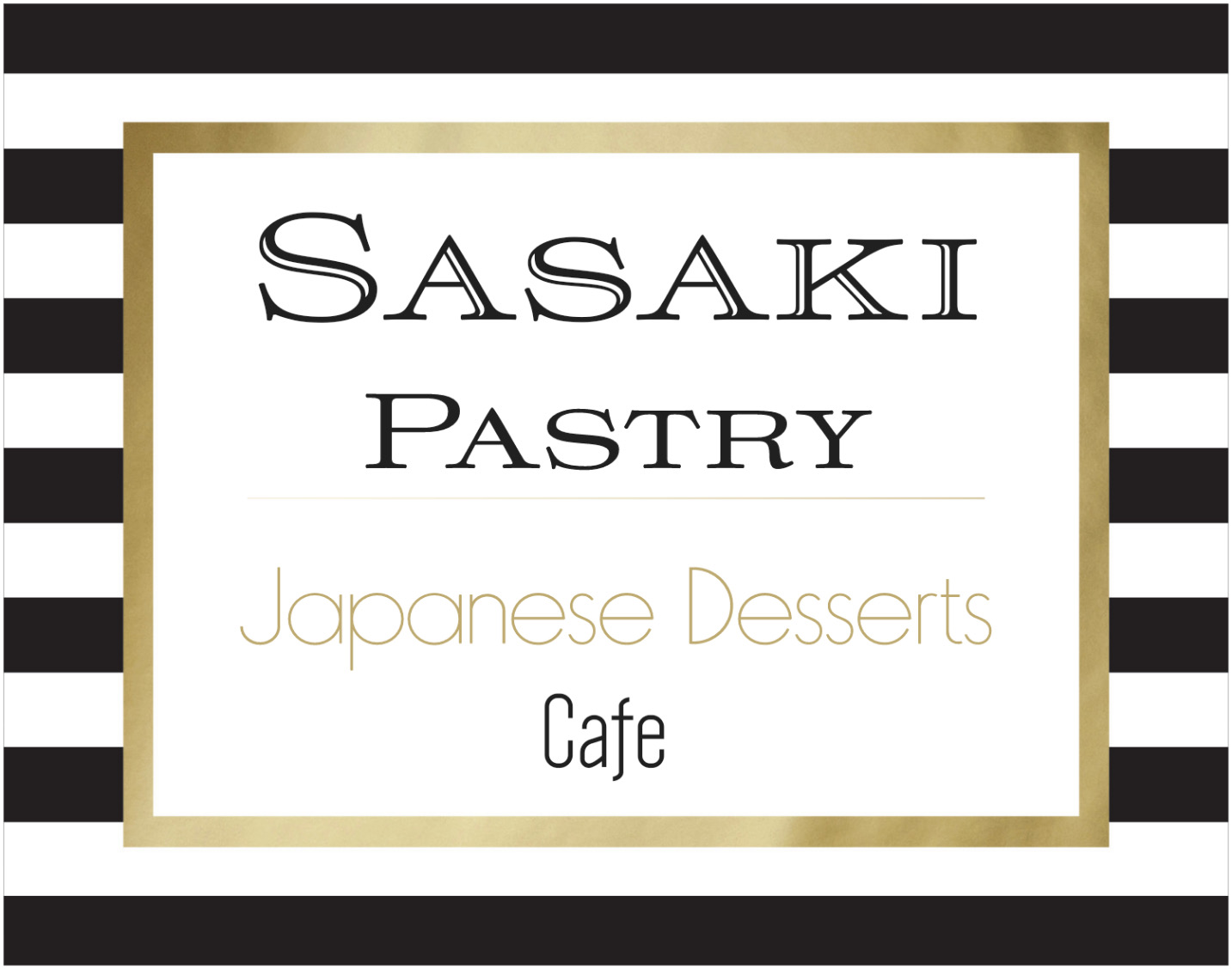 Sasaki Fine Pastry Logo