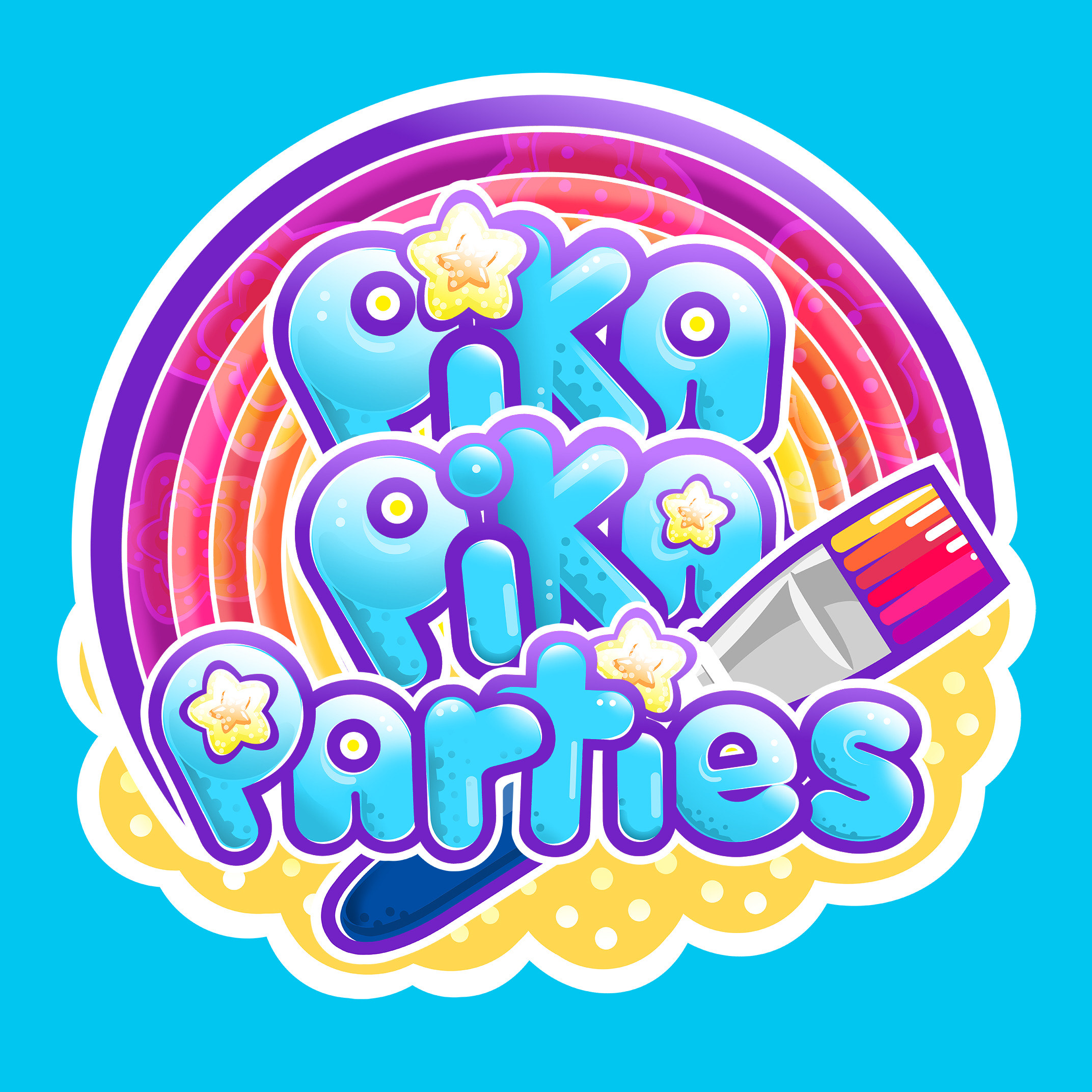 pika pika parties logo