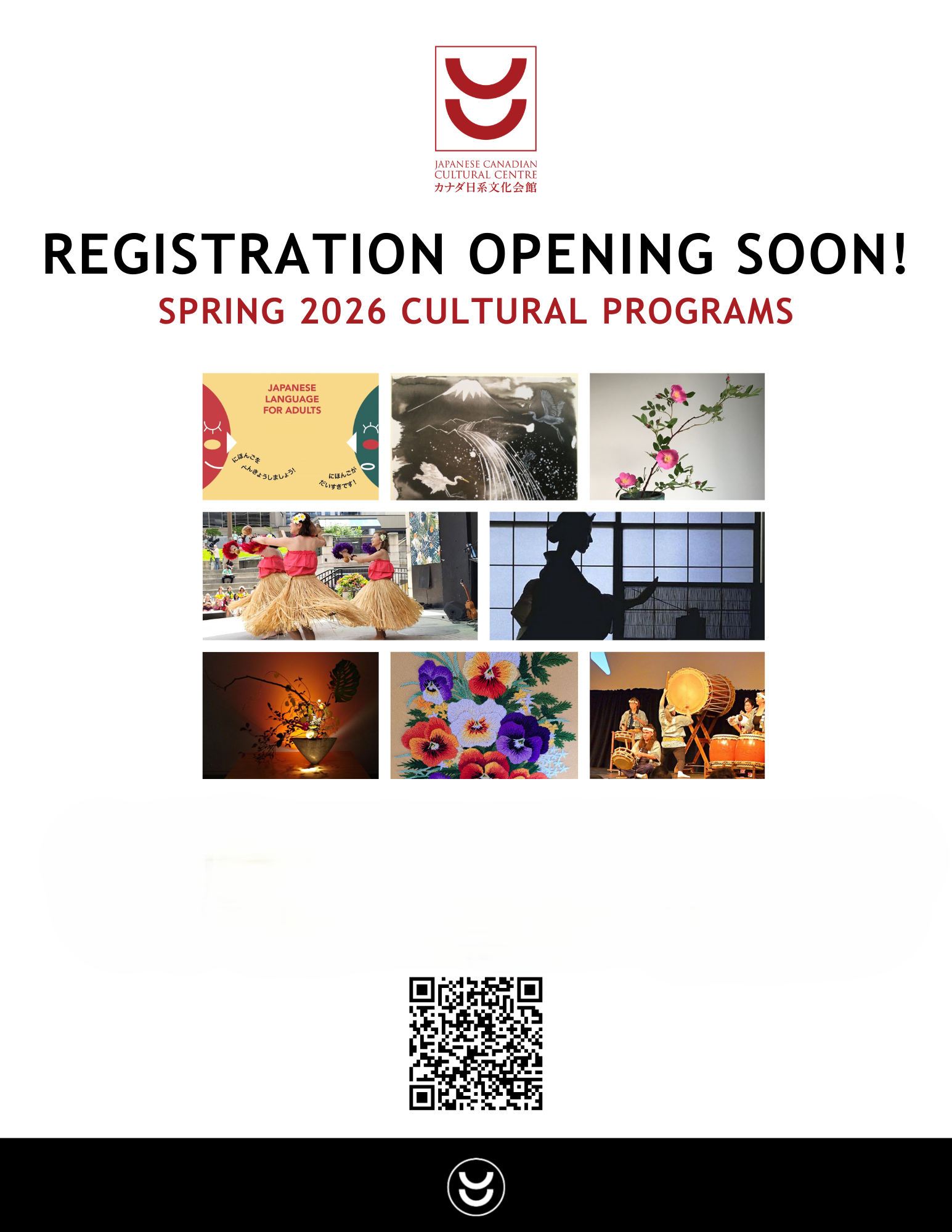 Spring 2026 Cultural Class Registration