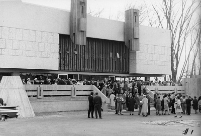 Opening and Cornerstone Ceremony of the First Japanese Canadian Cultural Centre, ON. 1963. JCCC Original Photographic Collection. Japanese Canadian Cultural Centre. 2001.7.73.2.