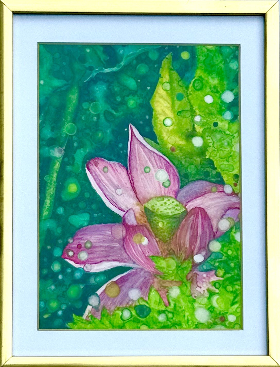 Reverie: Sacred Lotus - Elaine Hamelin-Mitchell | Rosso Art & Design