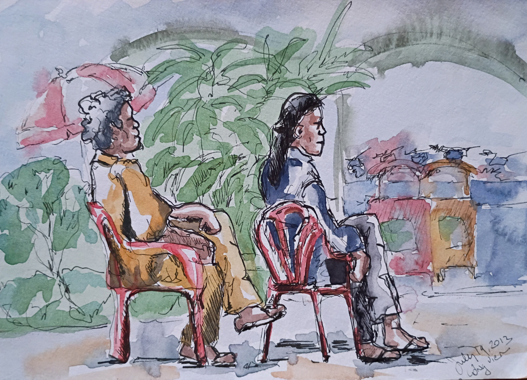 Afternoon Break - Lindsay Erdman