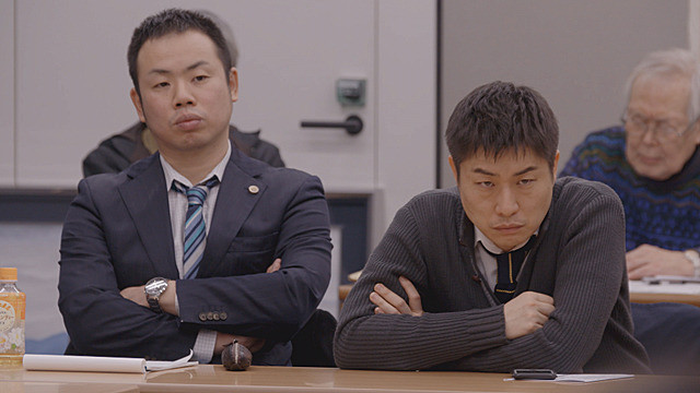 two men grumpy