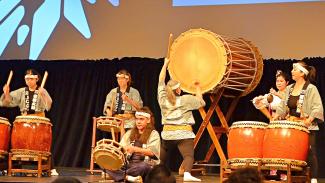 Taiko drummer