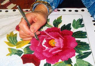 Needle Punch Embroidery