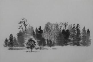 Sumi-e painting
