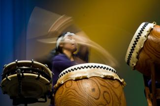 Taiko drummer