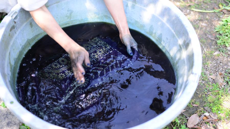 Aizome dye