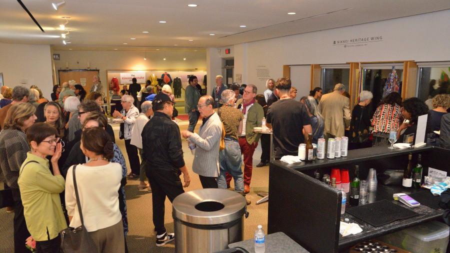 A reception at the JCCC