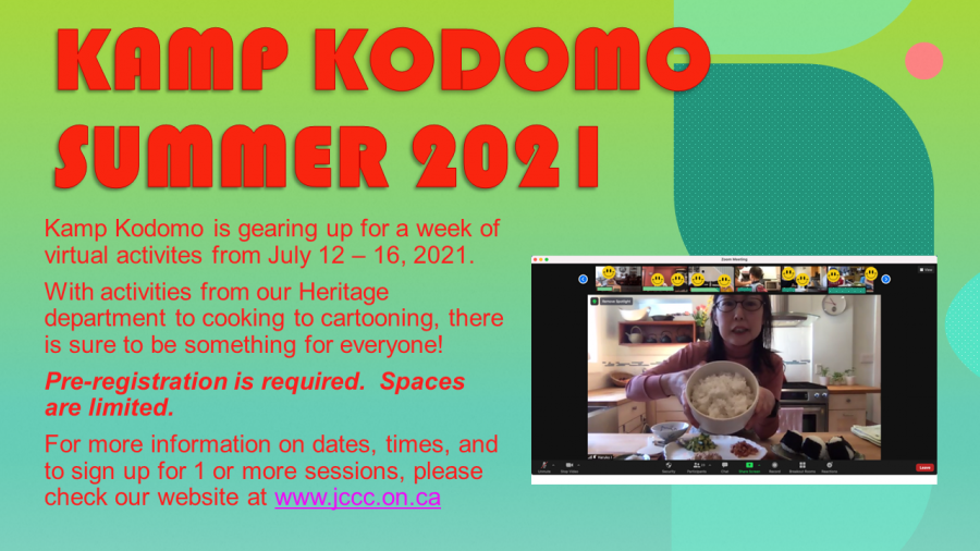 Kamp Kodomo Summer 2021