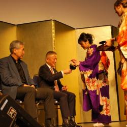 Oshogatsu Kai 2015 Serving on stage