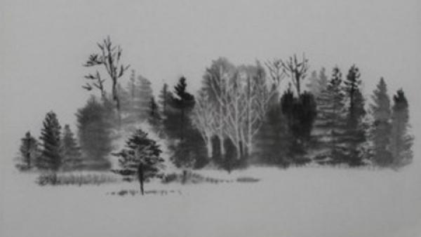 Sumi-e painting